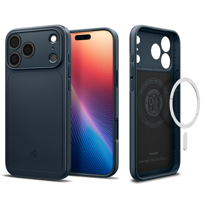 Spigen Thin Fit MagSafe Case for iPhone 17 Pro Max - Navy Blue
