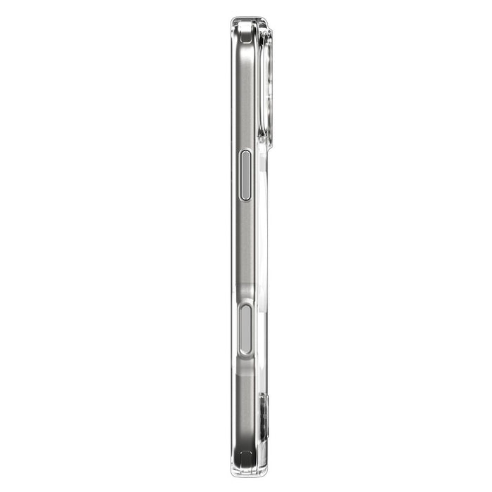 Spigen Ultra Hybrid "S" MagSafe Case for iPhone 17 Pro - Clear and White