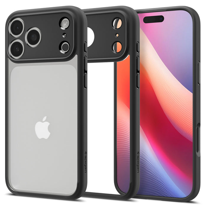 Spigen Ultra Hybrid Case for iPhone 17 Pro - Matte Black