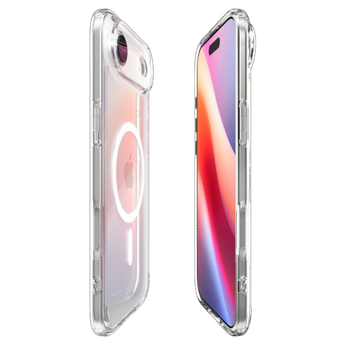Spigen Ultra Hybrid MagSafe Case for iPhone 17 Air - Clear and White