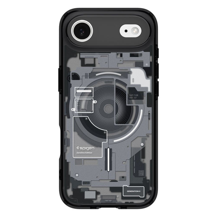 Spigen Ultra Hybrid MagSafe case for iPhone 17 Air Zero One - black