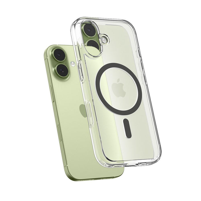 Spigen Ultra Hybrid MagSafe Case for iPhone 17 - Clear Gray