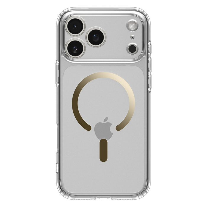 Spigen Ultra Hybrid MagSafe Case for iPhone 17 Pro - Transparent Gold