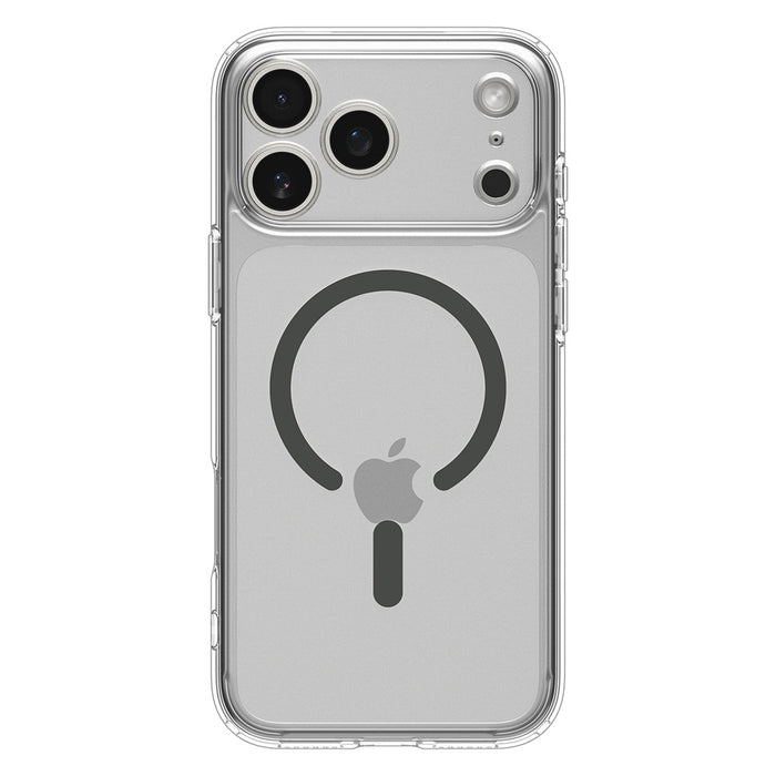 Spigen Ultra Hybrid MagSafe Case for iPhone 17 Pro - Clear Gray