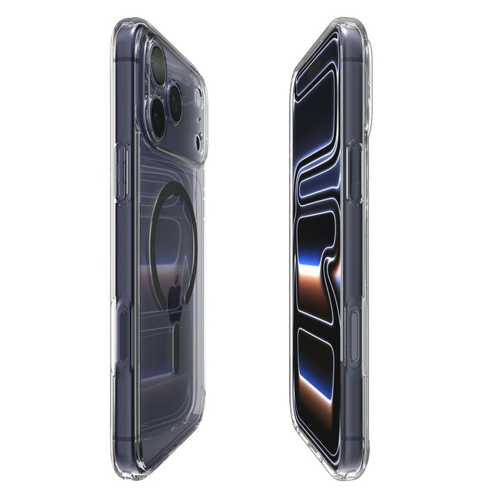Spigen Ultra Hybrid MagSafe Case for iPhone 17 Pro - Clear Gray