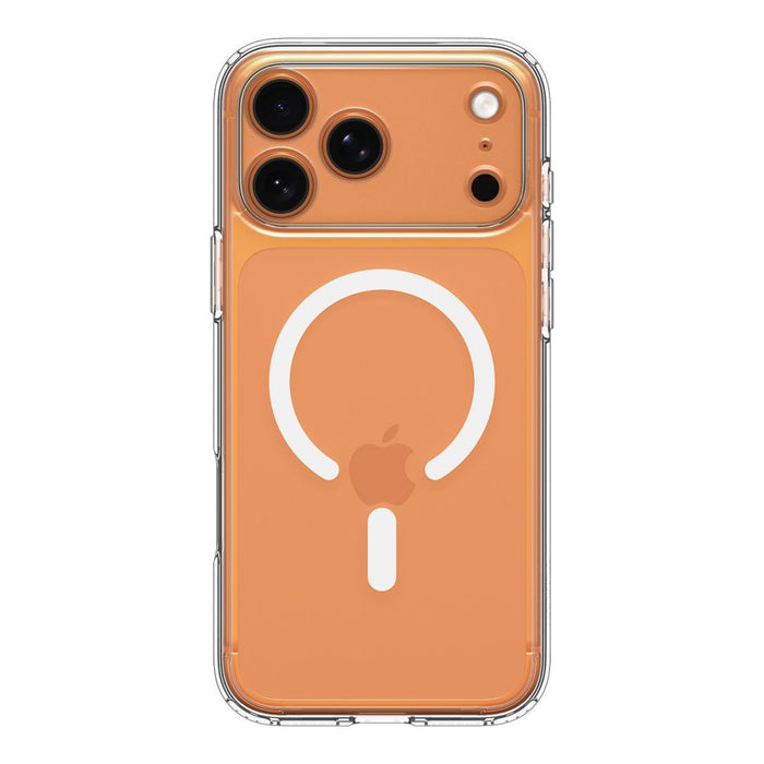 Spigen Ultra Hybrid MagSafe Case for iPhone 17 Pro - Clear and White