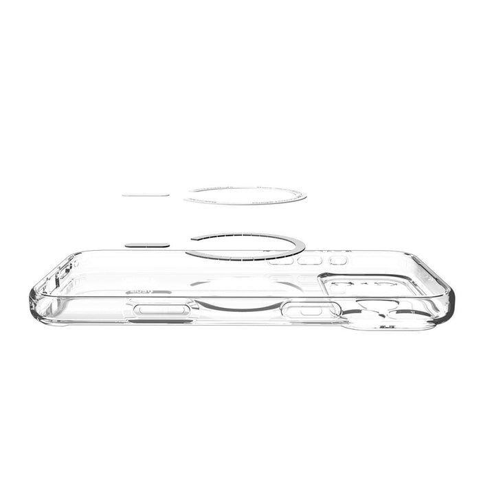 Spigen Ultra Hybrid MagSafe Case for iPhone 17 Pro Max - Clear Gray