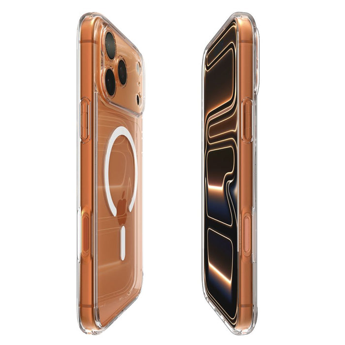Spigen Ultra Hybrid MagSafe Case for iPhone 17 Pro Max - Clear and White