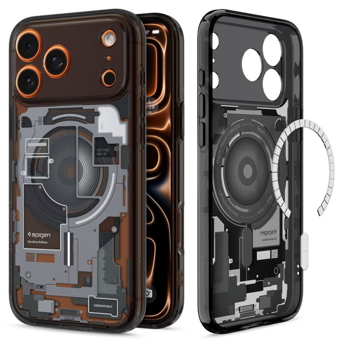 Spigen Ultra Hybrid MagSafe Case for iPhone 17 Pro Max Neo One - Black