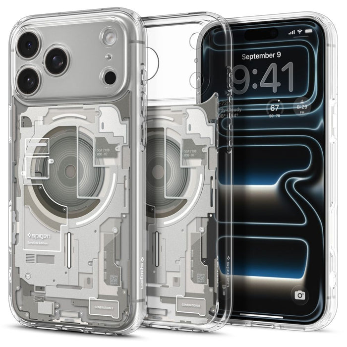 Spigen Ultra Hybrid MagSafe case for iPhone 17 Pro Max Neo One - titanium