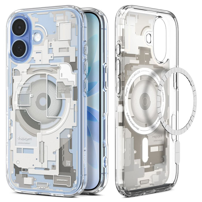 Spigen Ultra Hybrid MagSafe case for iPhone 17 Zero One - titanium