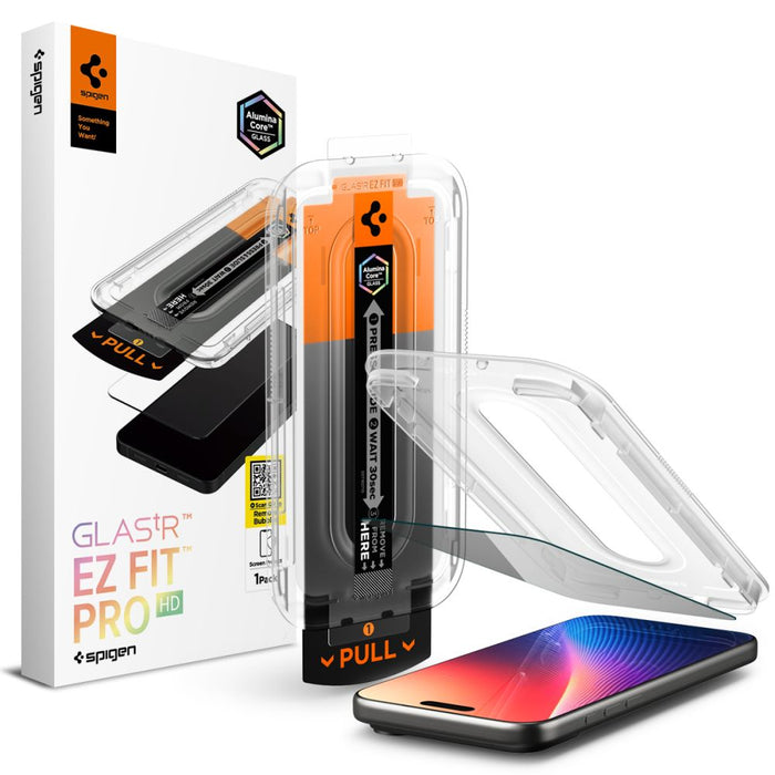 Spigen Glas.TR EZ Fit Pro Privacy Glass for iPhone 16 Pro / 17 / 17 Pro