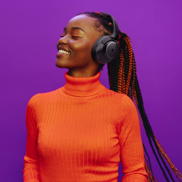 Spigen SA2403 ANC Pro Wireless Headphones - Black