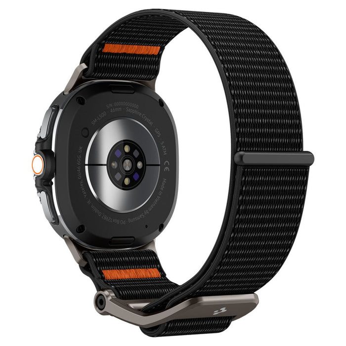 Spigen DuraPro Flex Strap for Samsung Galaxy Watch 40/44/46 mm - Black