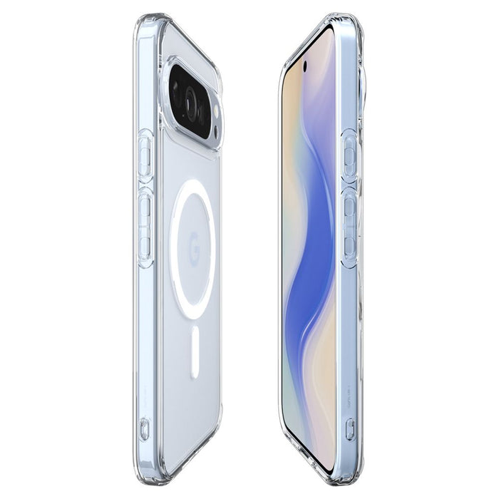 Spigen Ultra Hybrid Mag MagSafe Case for Google Pixel 10 Pro XL - Clear and White