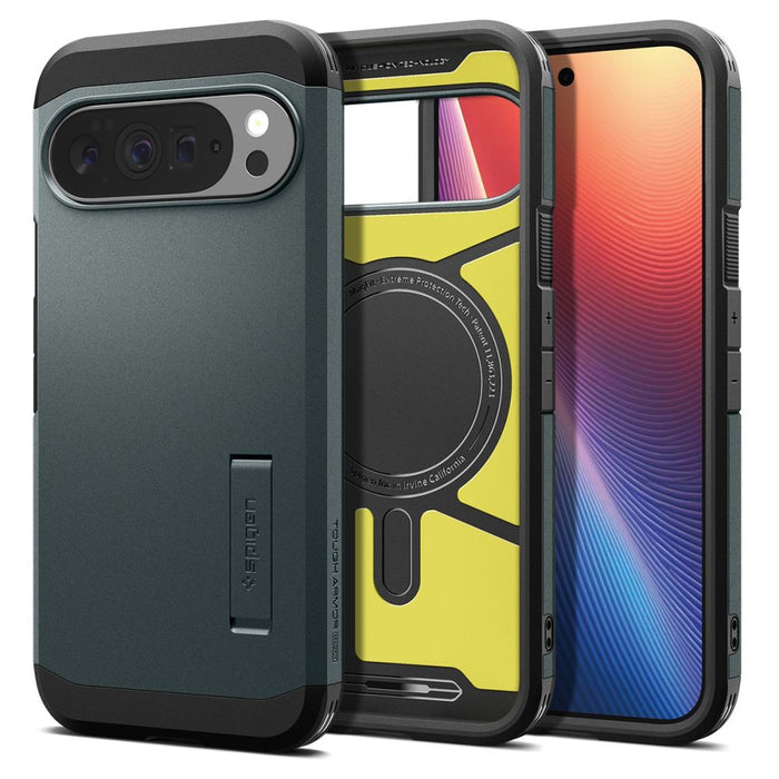 Spigen Tough Armor Mag MagSafe Case for Google Pixel 10 Pro XL - Green
