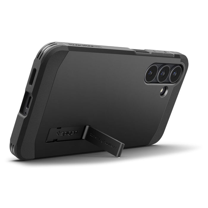 Spigen Tough Armor Mag MagSafe Case for Samsung Galaxy S25 FE - Black and Yellow