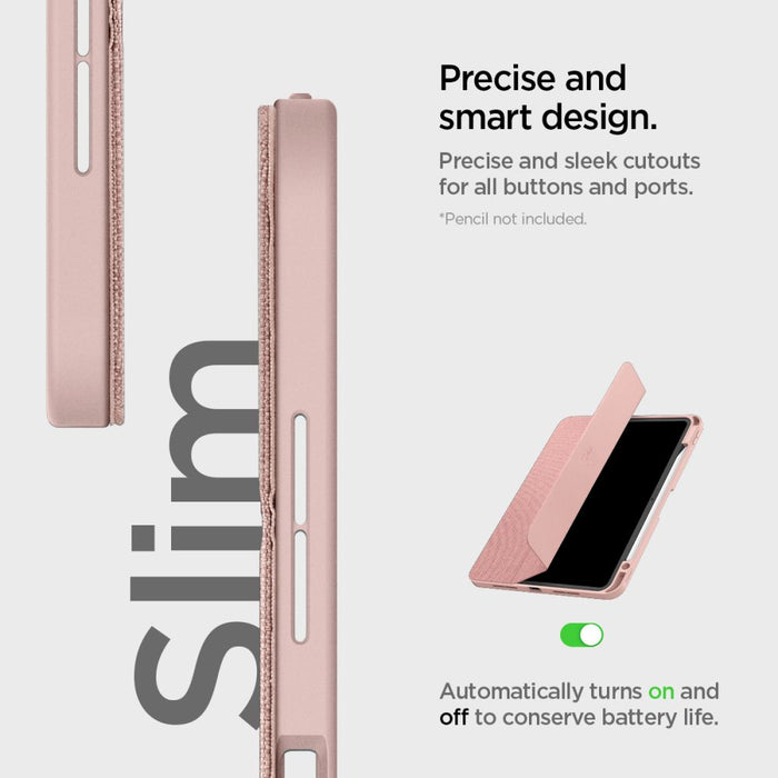 Spigen Urban Fit Case for iPad Pro 11" 5 / 6 / 2024-2025 - Pink