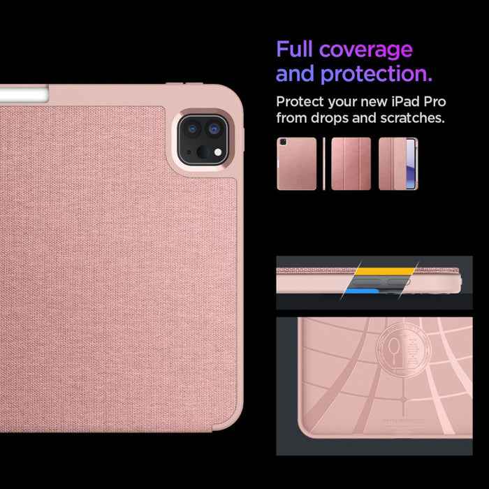 Spigen Urban Fit Case for iPad Pro 11" 5 / 6 / 2024-2025 - Pink