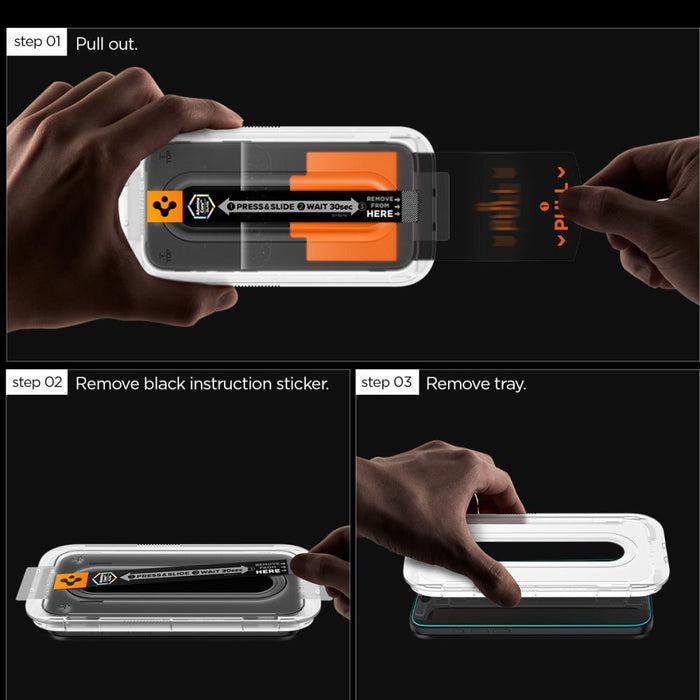 Spigen Glas.Tr "EZ FIT PRO" HD Tempered Glass for Samsung Galaxy S25 FE