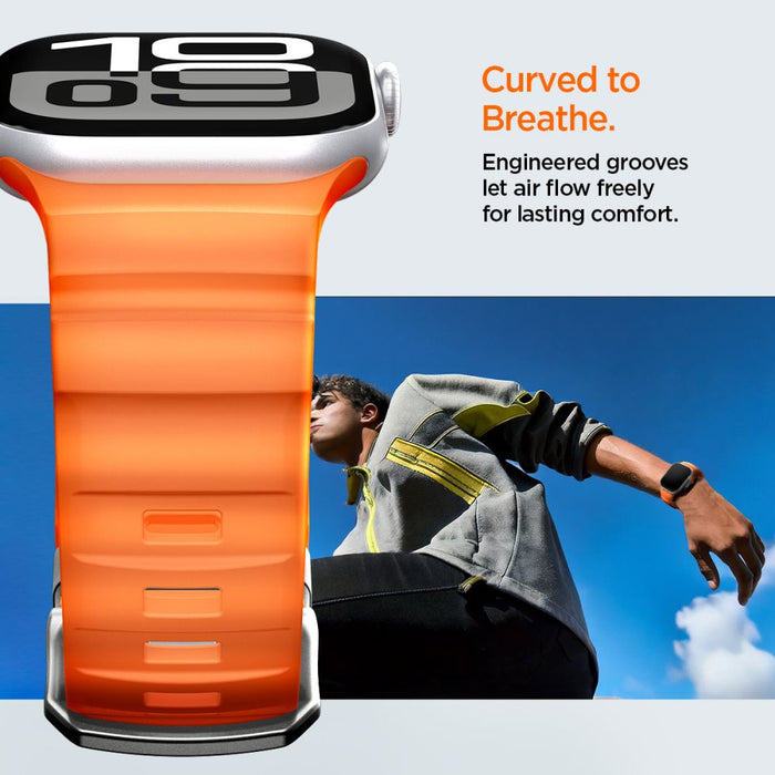 Spigen WBS2 Strap for Apple Watch 44 / 45 / 46 / 49 mm - Orange