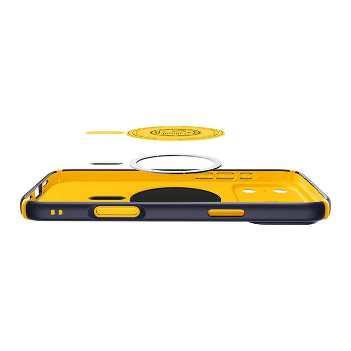 Spigen Nano Pop Hybrid MagSafe case for iPhone 17 Pro - navy blue