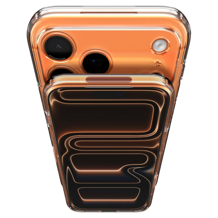 Spigen Thin Fit MagSafe Case for iPhone 17 Pro Max - Clear Orange