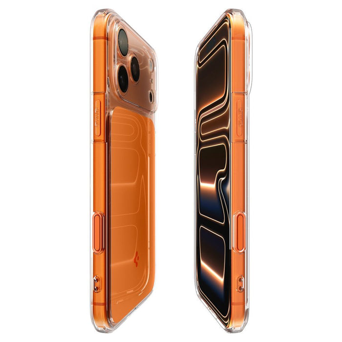 Spigen Thin Fit MagSafe Case for iPhone 17 Pro - Transparent Orange