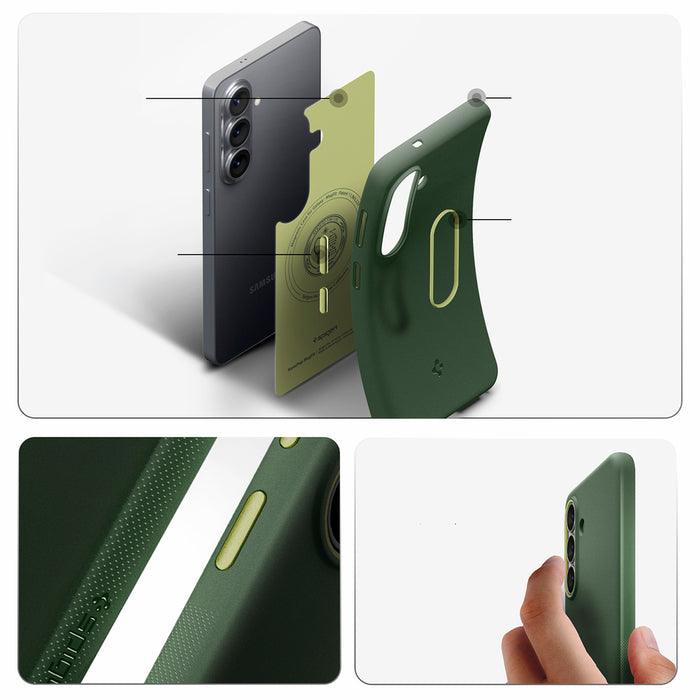 Spigen Nano Pop Mag MagSafe Case for Samsung Galaxy S26 - Green