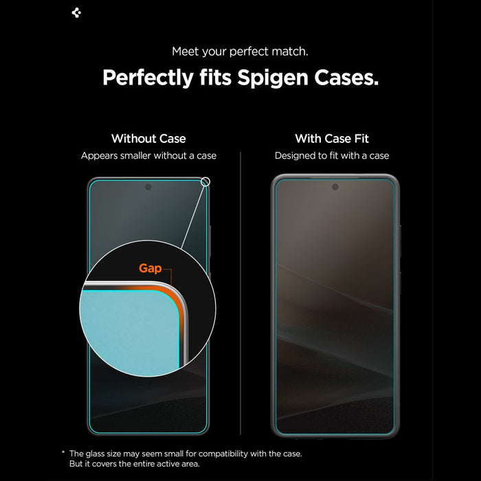 Spigen Glas.Tr Ez Fit Pro HD Privacy Glass for Samsung Galaxy S26