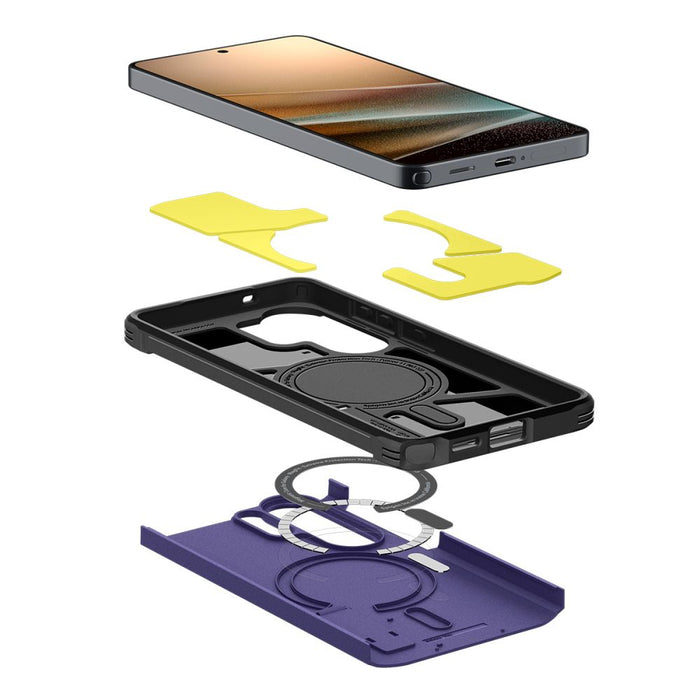 Spigen Tough Armor Mag MagSafe Case for Samsung Galaxy S26 Ultra - Purple