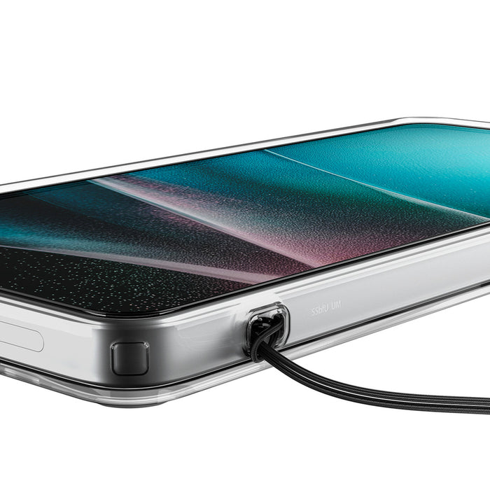 Spigen Ultra Hybrid Mag MagSafe Case for Samsung Galaxy S26 Ultra - Clear and White