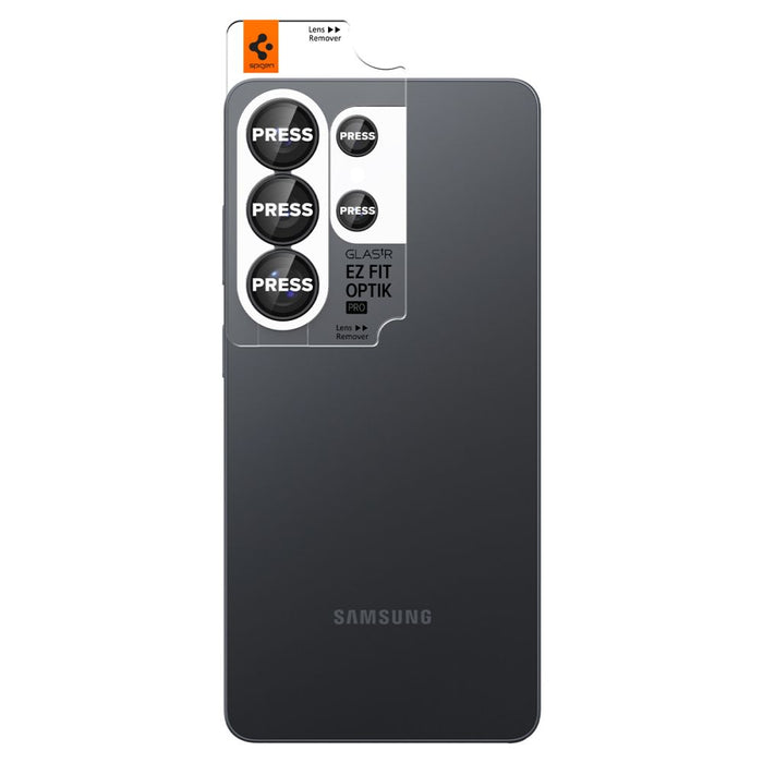 Spigen Glas.Tr Ez Fit Optik Pro HD Camera Cover 2-pack for Samsung Galaxy S26 Ultra - Black