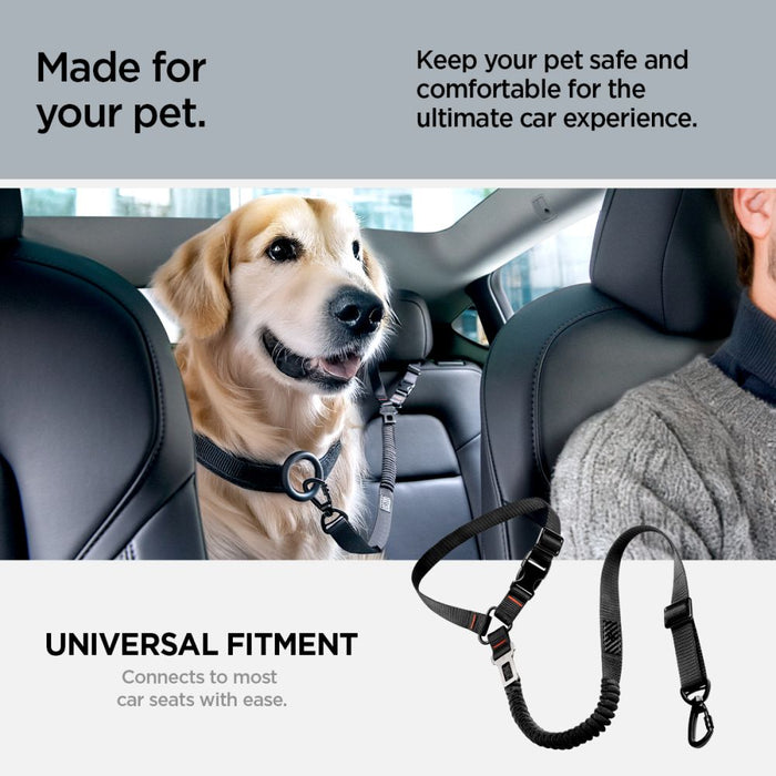 Spigen PS100 Universal Pet Seat Belt - Black