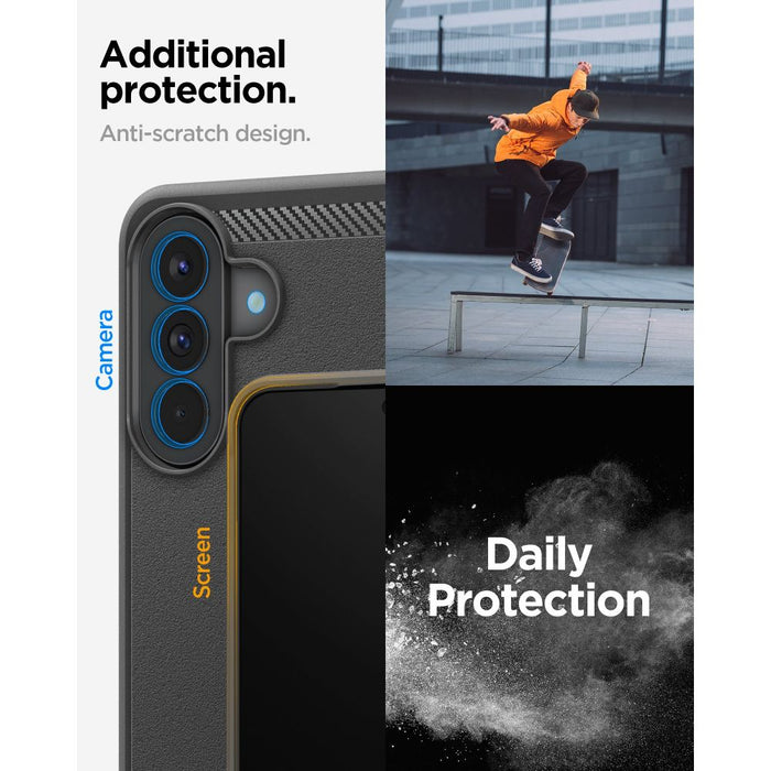 Spigen Rugged Armor Case for Samsung Galaxy A57 5G - Black