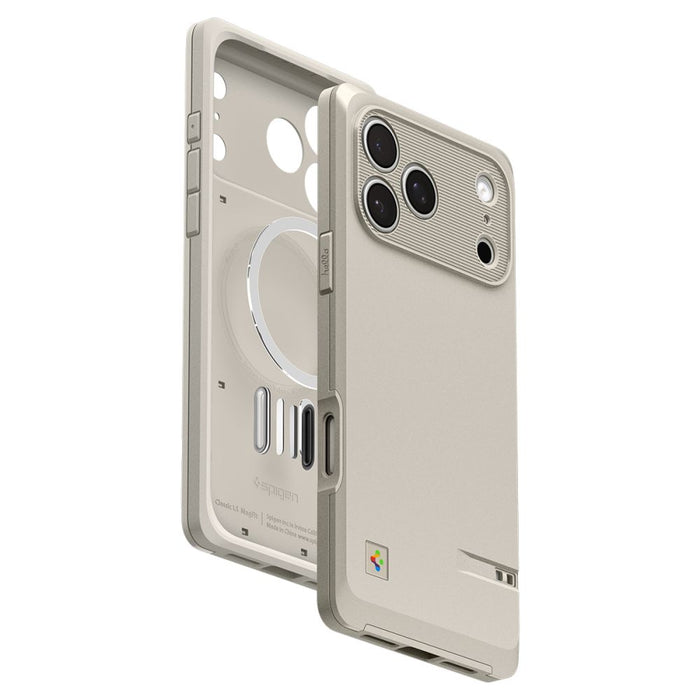 Spigen Classic LS MagSafe Case for iPhone 17 Pro Max - Beige