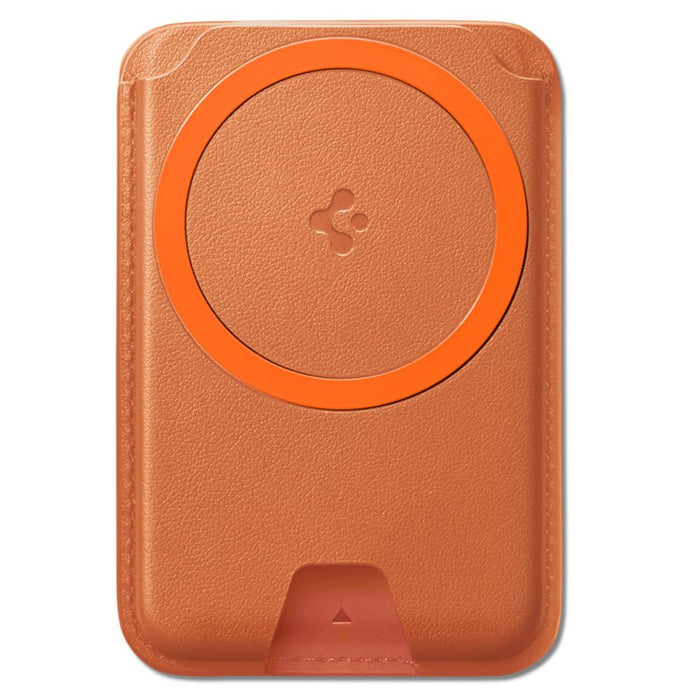 Spigen Valentinus MagFit+ MagSafe Magnetic Phone Wallet - Orange