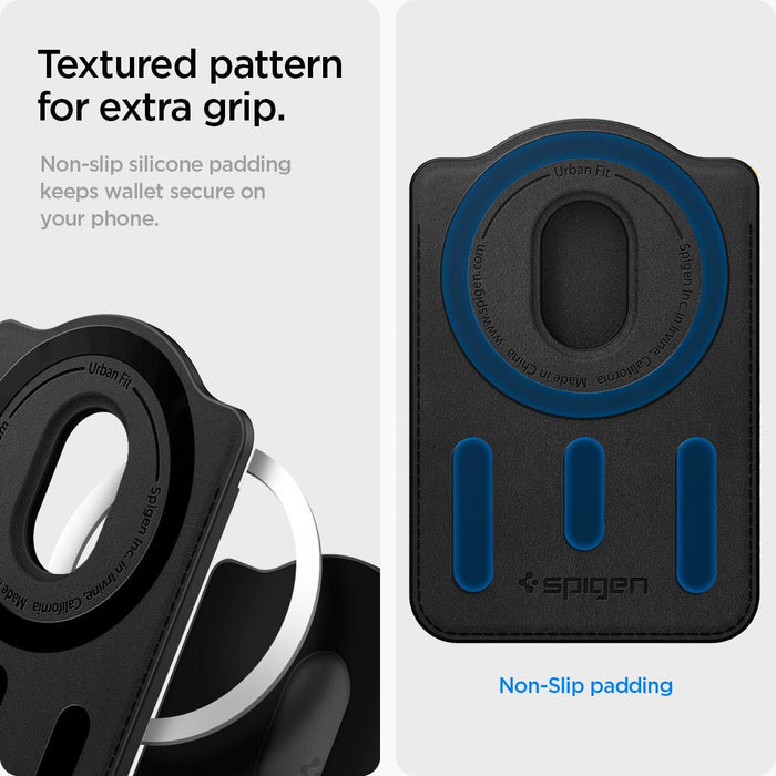 Spigen Urban Fit MagSafe Magnetic Phone Wallet - Black