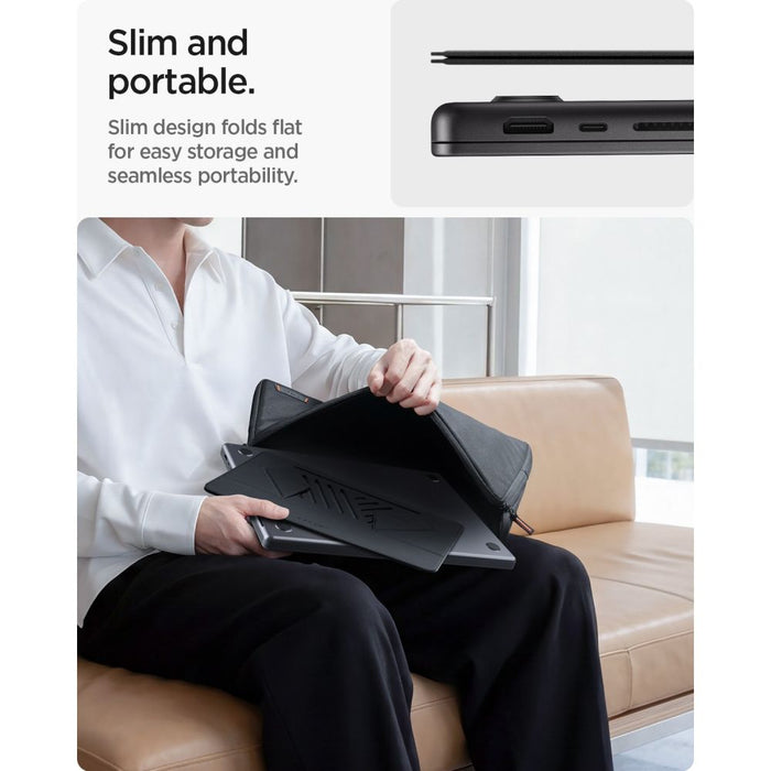Spigen SlimFold LD201-S6 Laptop Stand - Gray