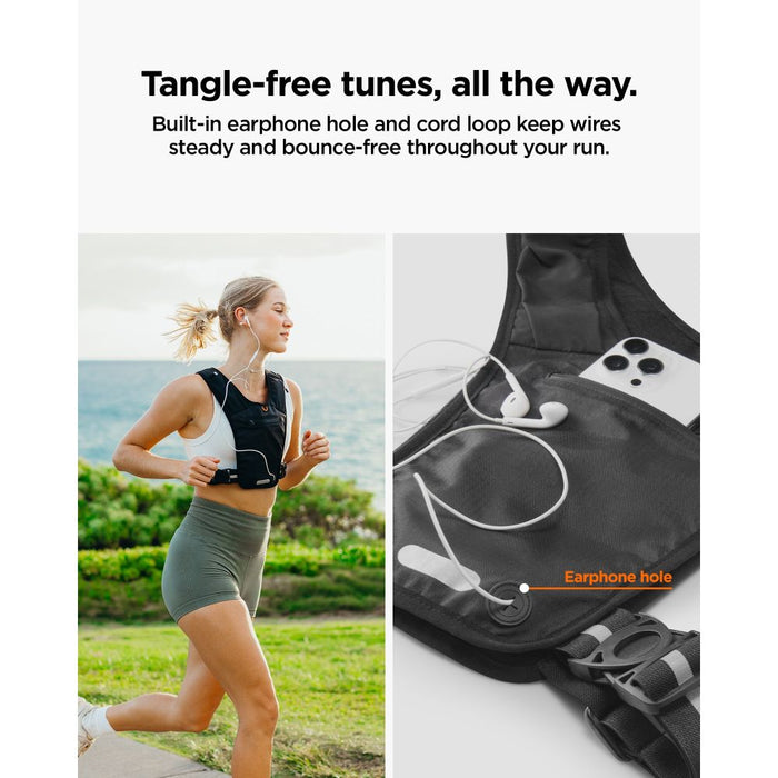 Spigen A720 Dynamic Shield Running Vest L-XL - Black
