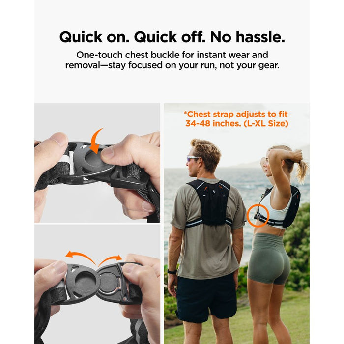 Spigen A720 Dynamic Shield Running Vest L-XL - Black