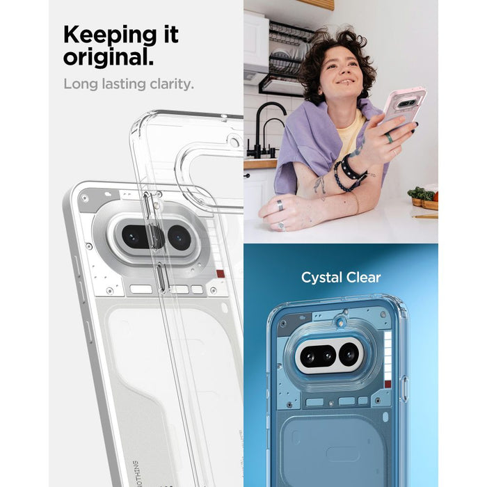 Spigen Ultra Hybrid Case for Nothing Phone 4A - Transparent