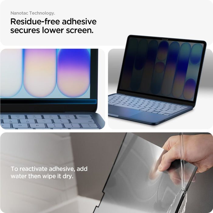 Spigen SafeView Privacy Screen Protector for MacBook Neo 13" 2026