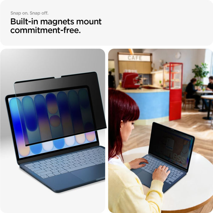 Spigen SafeView Privacy Screen Protector for MacBook Neo 13" 2026