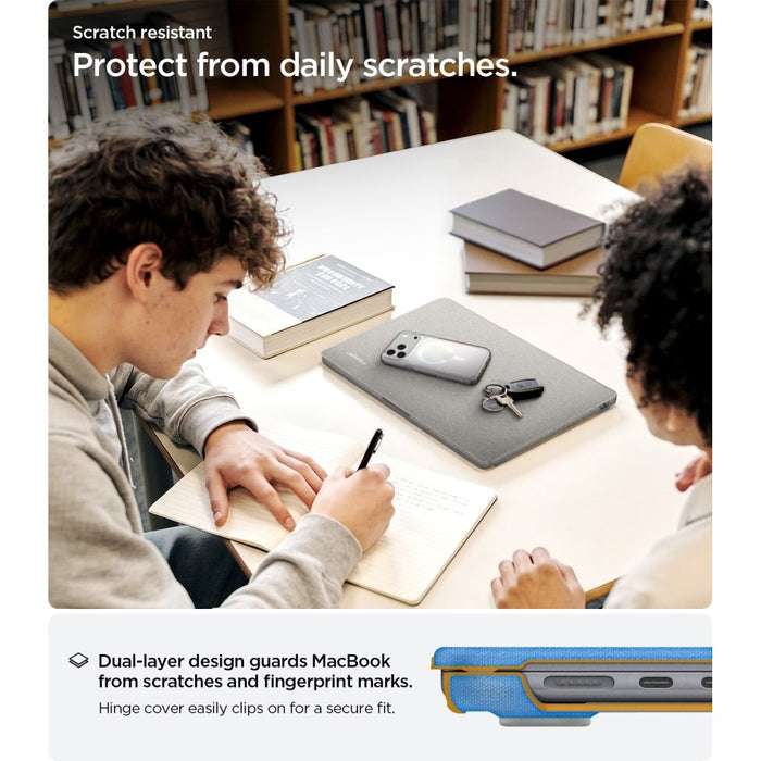 Spigen Urban Fit Case for MacBook Air 13" 2023 / 2024 / 2025 2026 - Gray