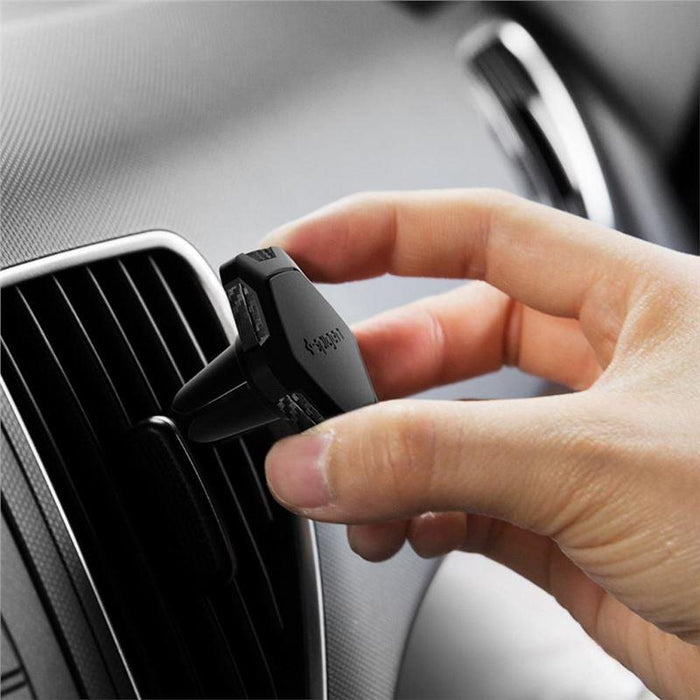 Spigen QS11 Magnetic Car Air Vent Phone Holder - Black