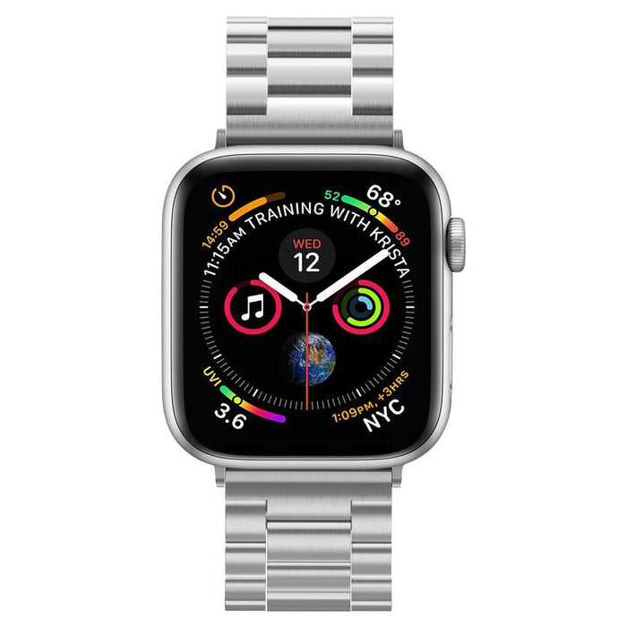 Spigen Modern Fit Band for Apple Watch 4/5/6/7/8/9/SE/Ultra (42/44/45/49 mm) - Silver