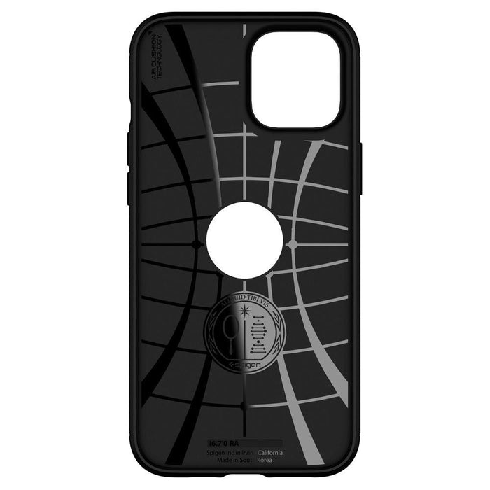 Spigen Rugged Armor Case for iPhone 12 / iPhone 12 Pro - Matte Black