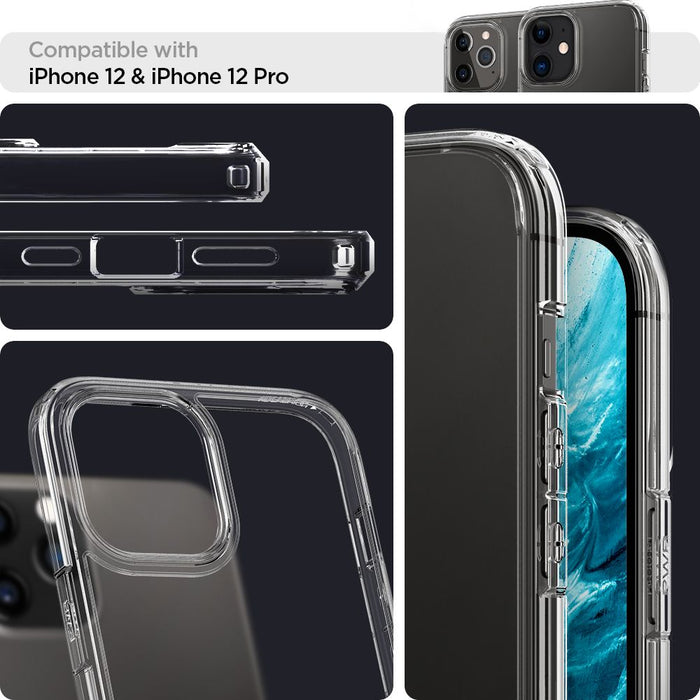 Spigen Ultra Hybrid Case for iPhone 12 / iPhone 12 Pro - Clear