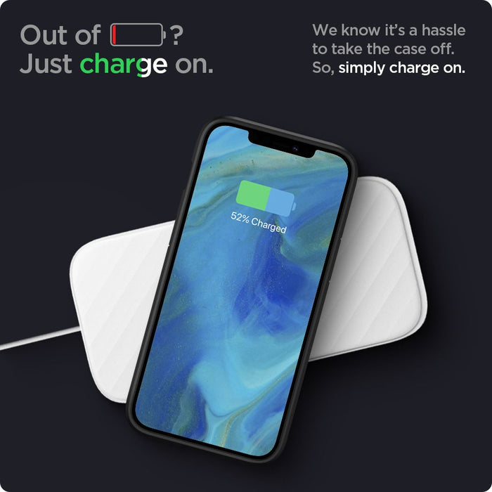 Spigen Ultra Hybrid Case for iPhone 12 / iPhone 12 Pro - Matte Black